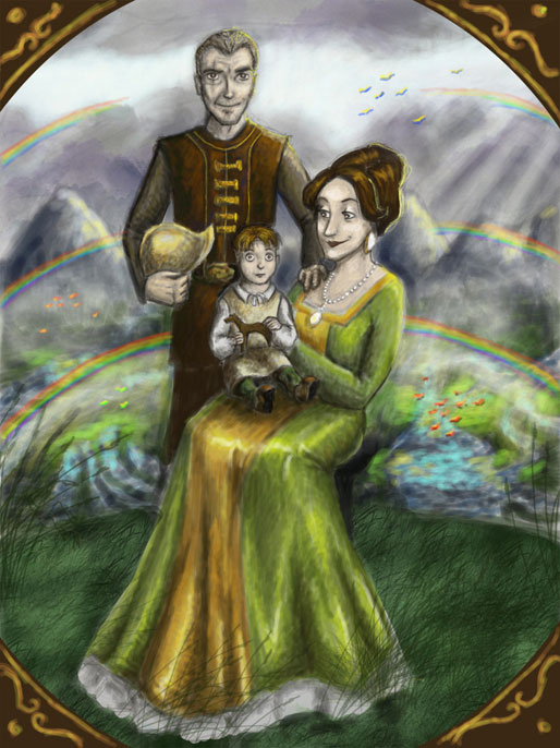 Семейный портрет в Долине Кум